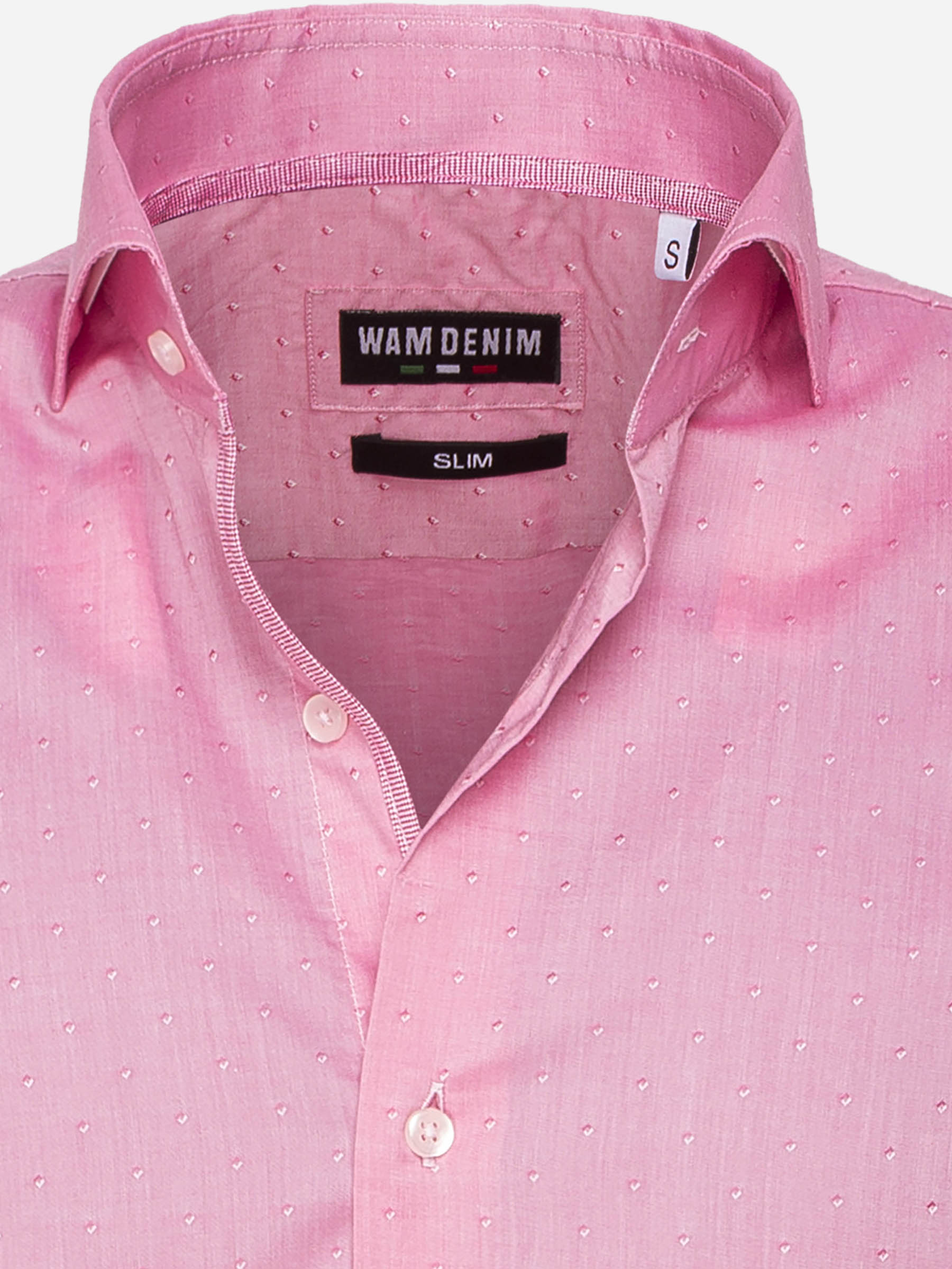 Overhemd Lange Mouw 75466 Pink