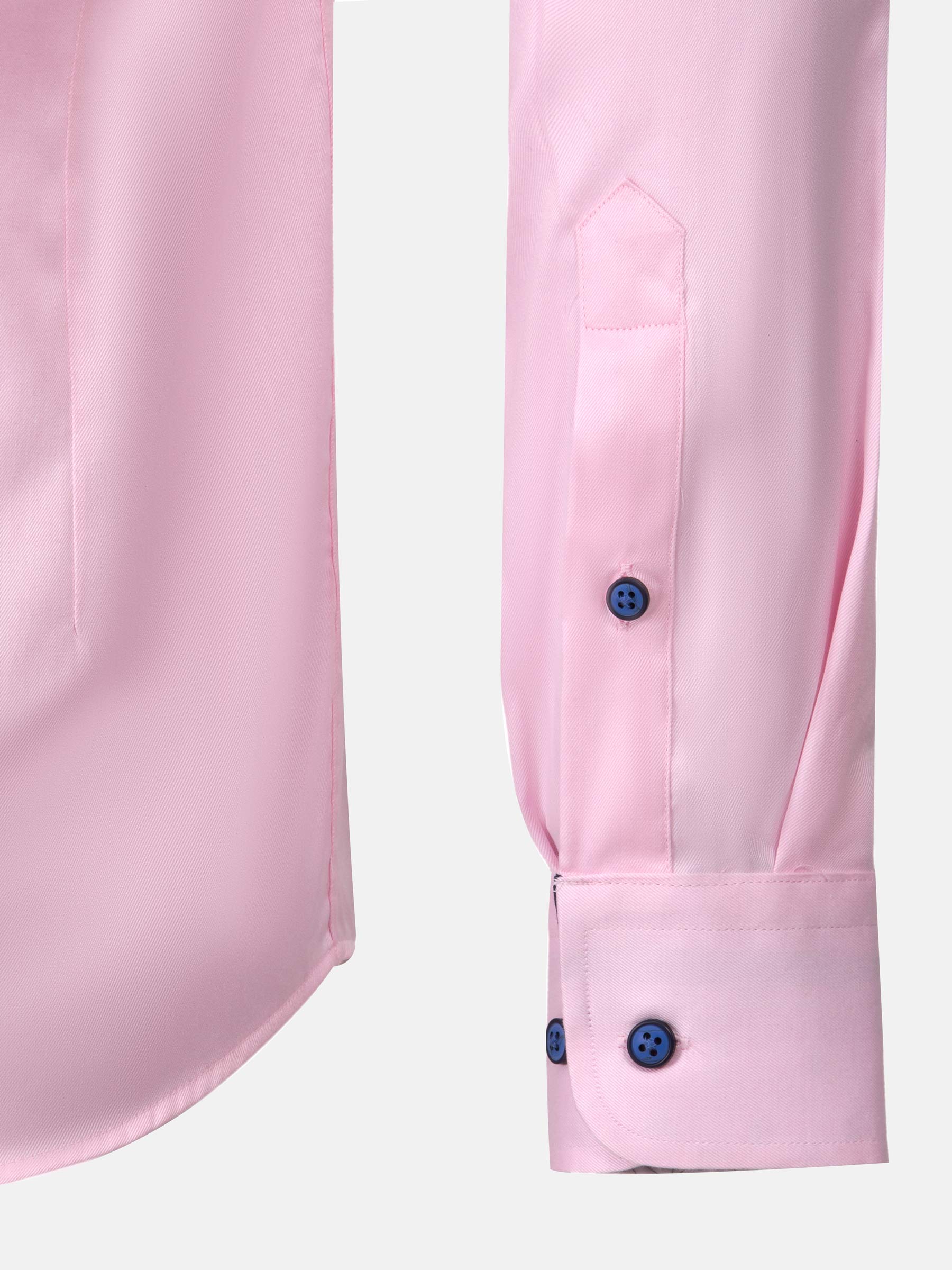 Lance Solid Pink Overhemd Lange Mouw 