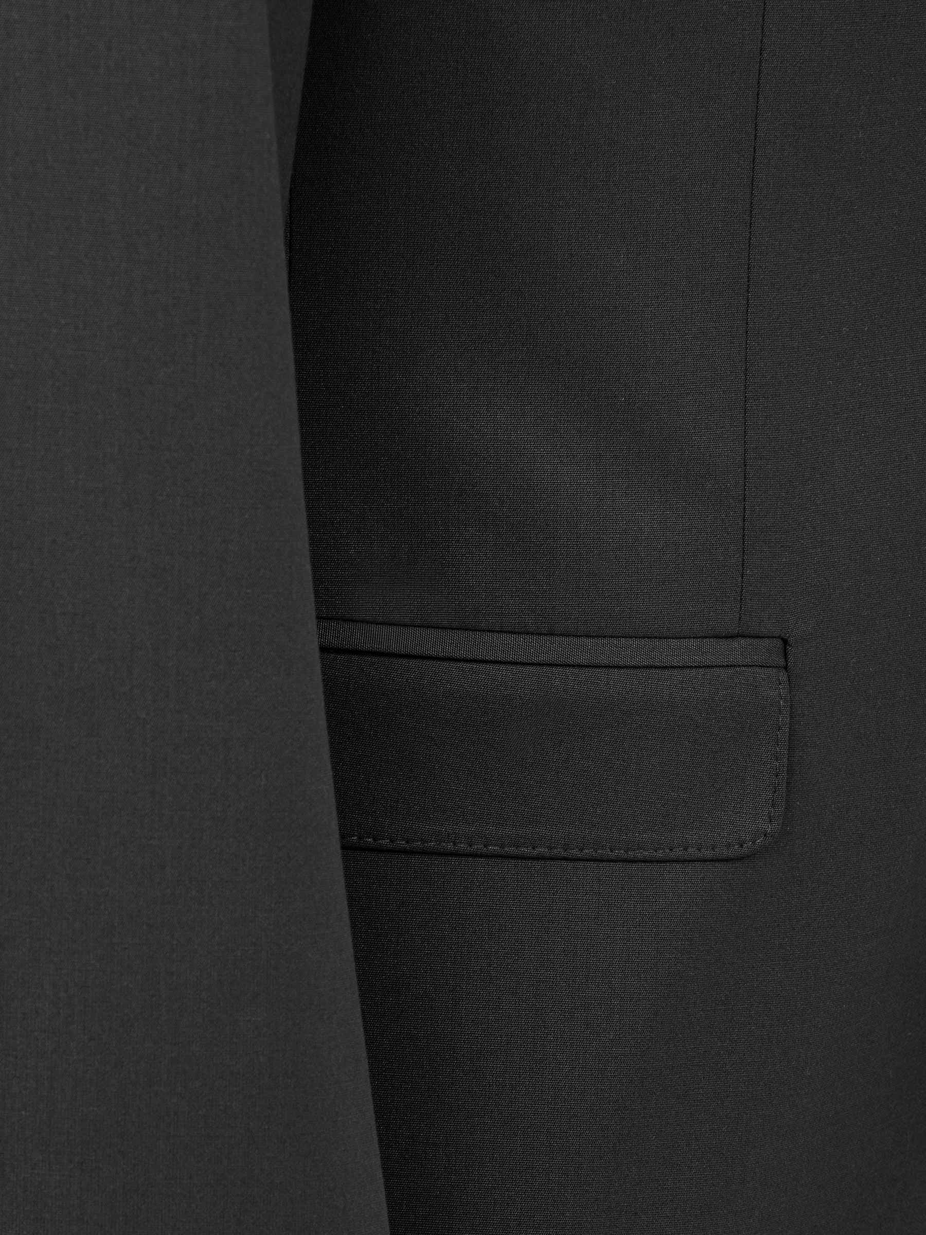Scottsville Notch Lapel Black Suit Colbert 