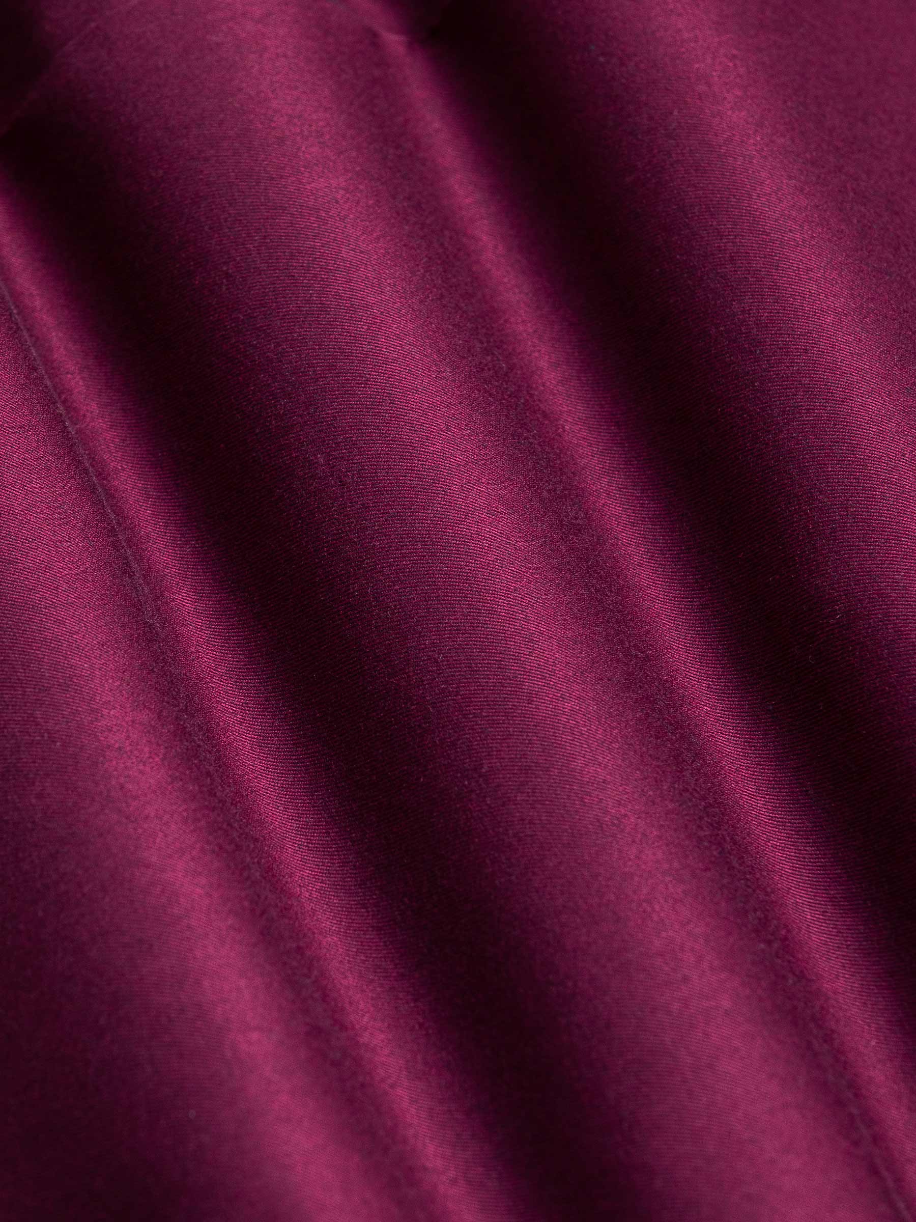 Tempesta Plain Cotton Purple Overhemd Lange Mouw