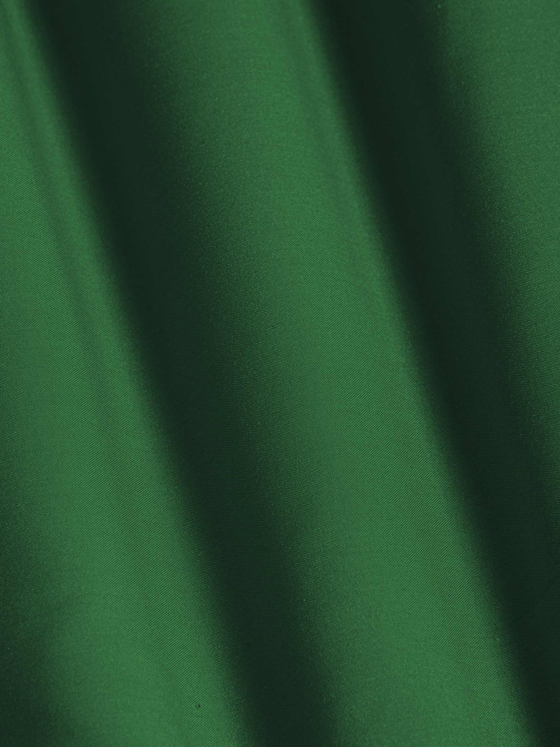 Leira Solid Green Overhemd Lange Mouw