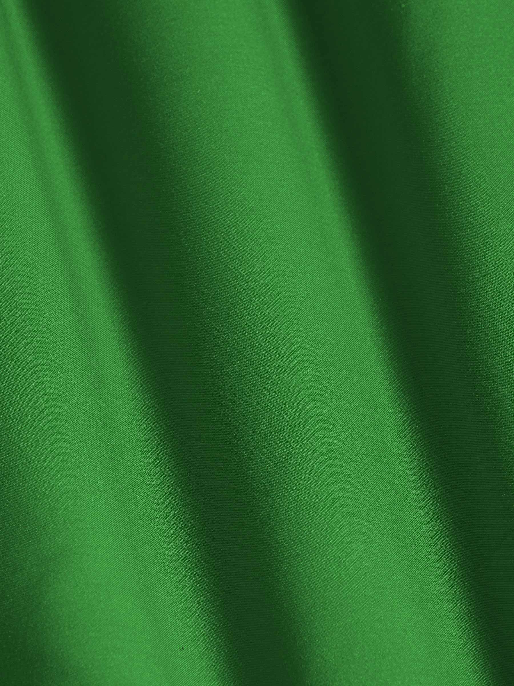 Leira Solid Light Green Overhemd Lange Mouw