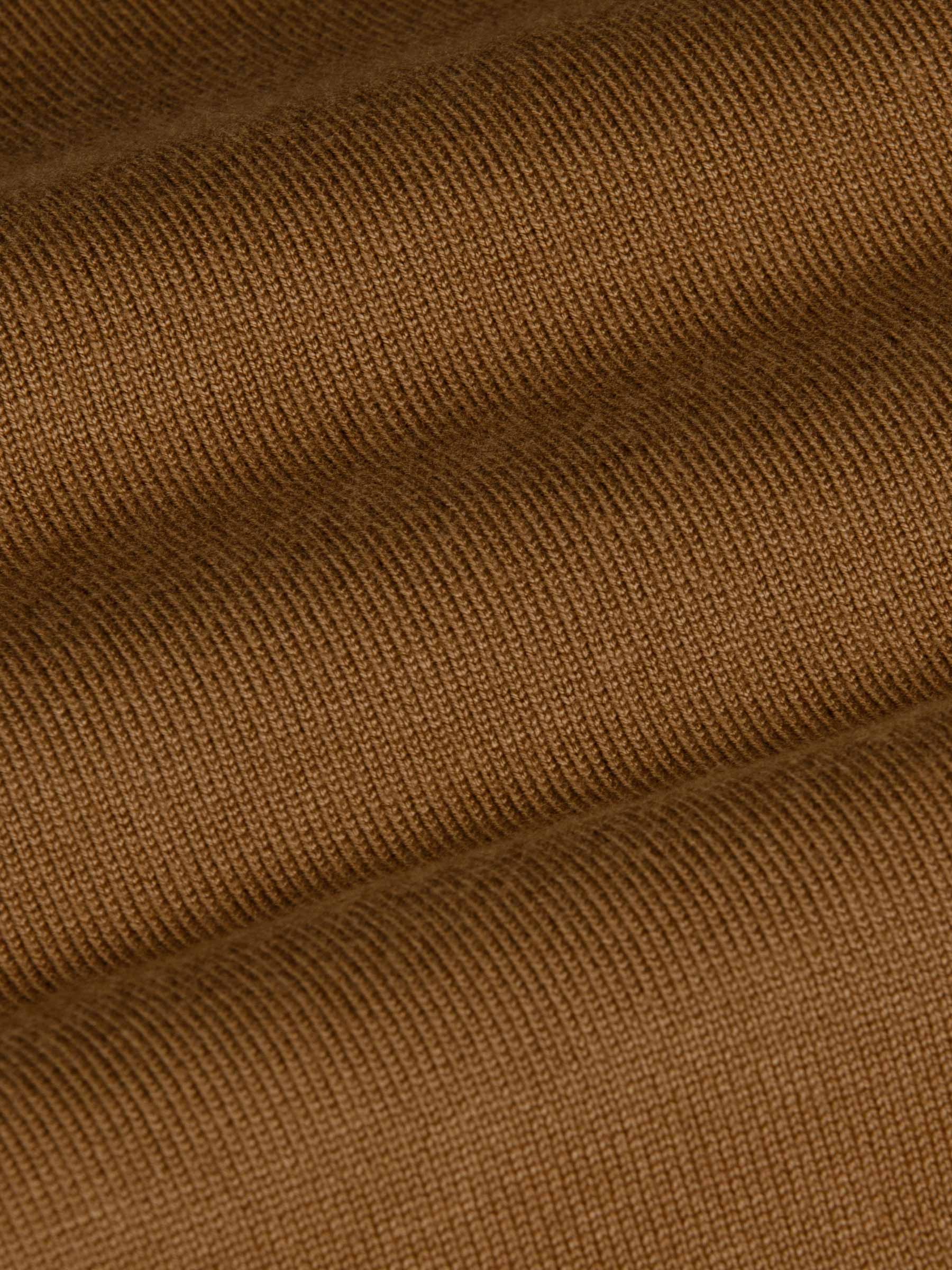 Siena Round-Necked Brown Sweater