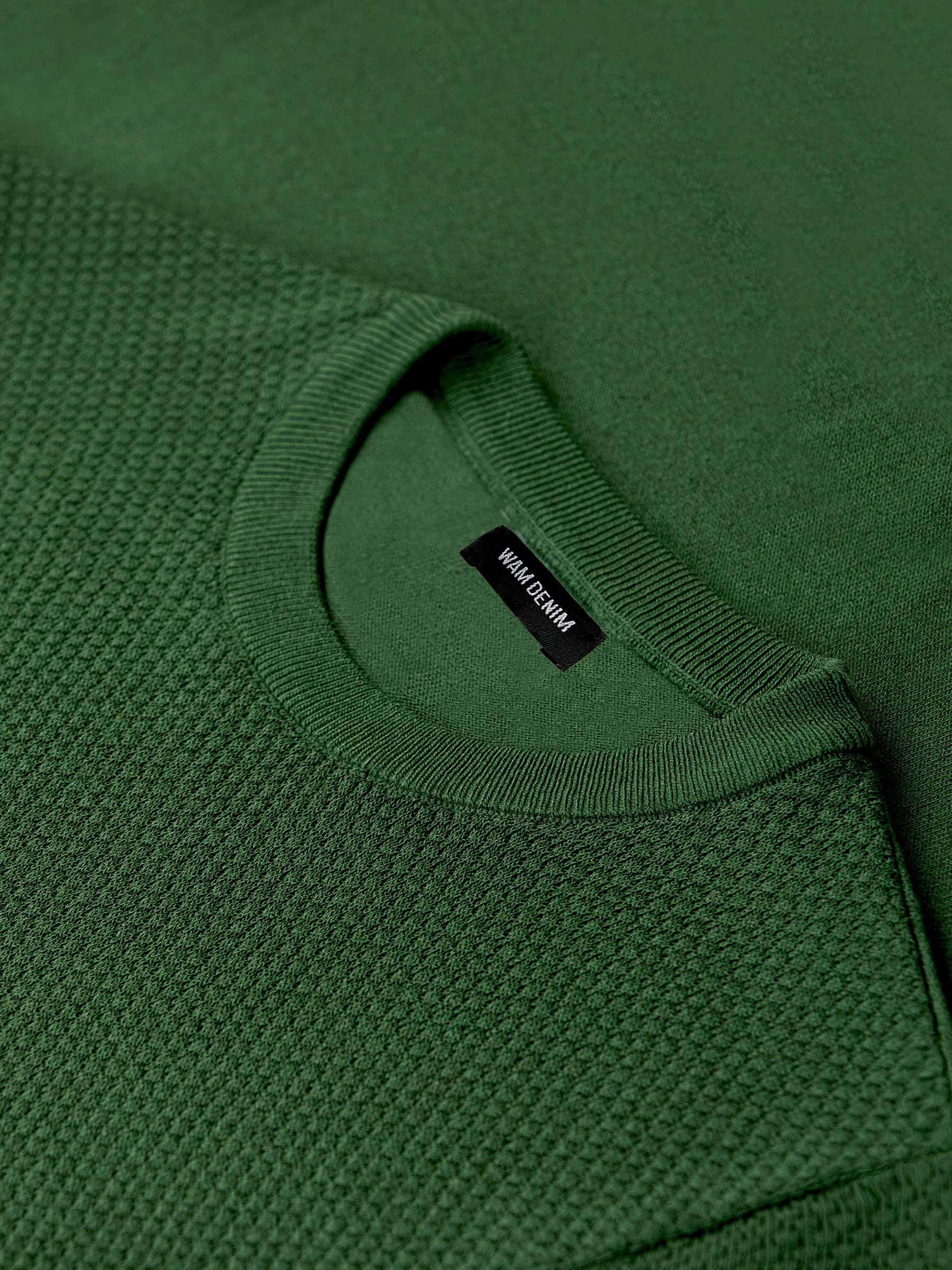 Lucas Pique Knit Green T-Shirt