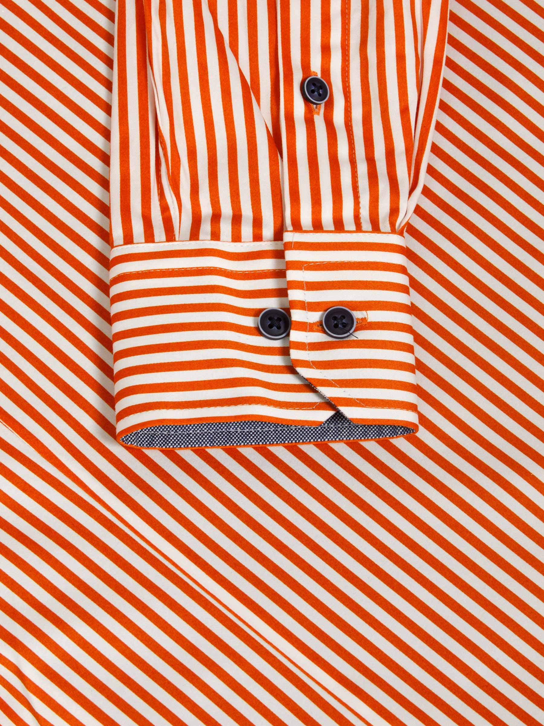 Kevin Regular Fit Orange Overhemd