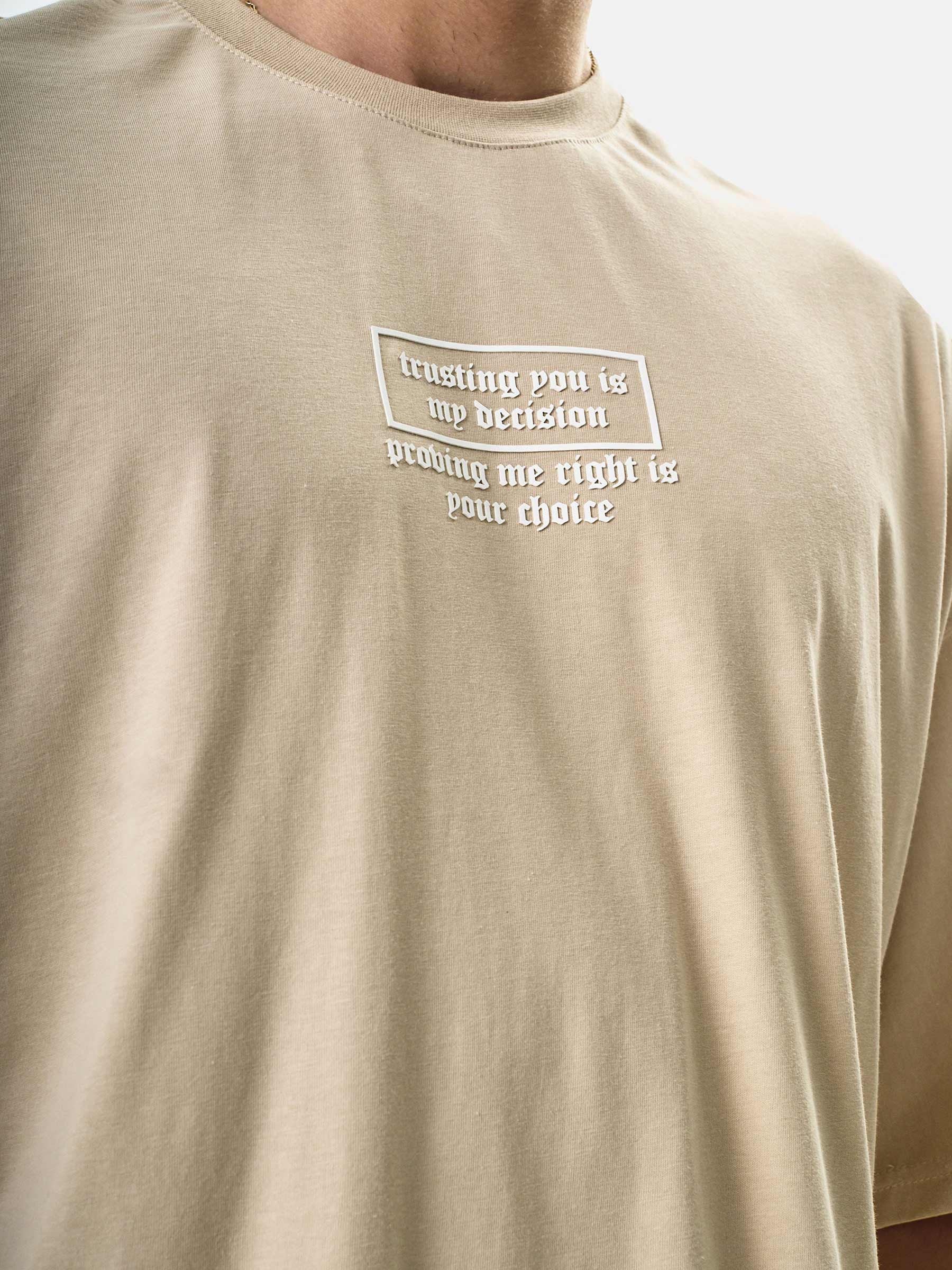 Braden Beige T-shirt