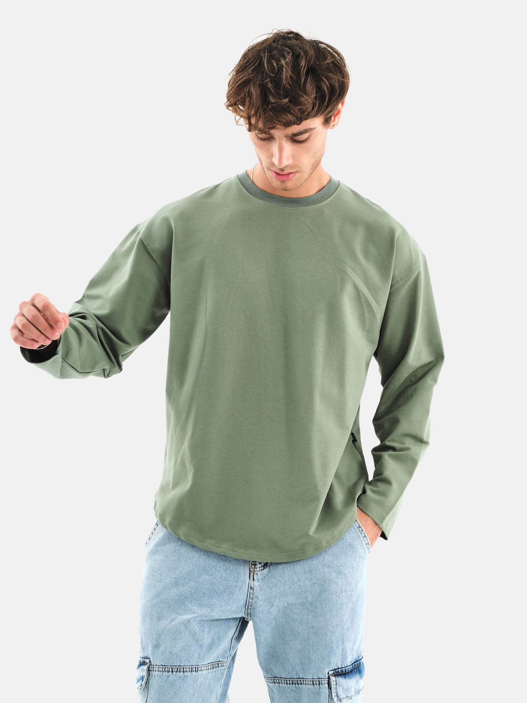 Jakob Dark Green Sweater 