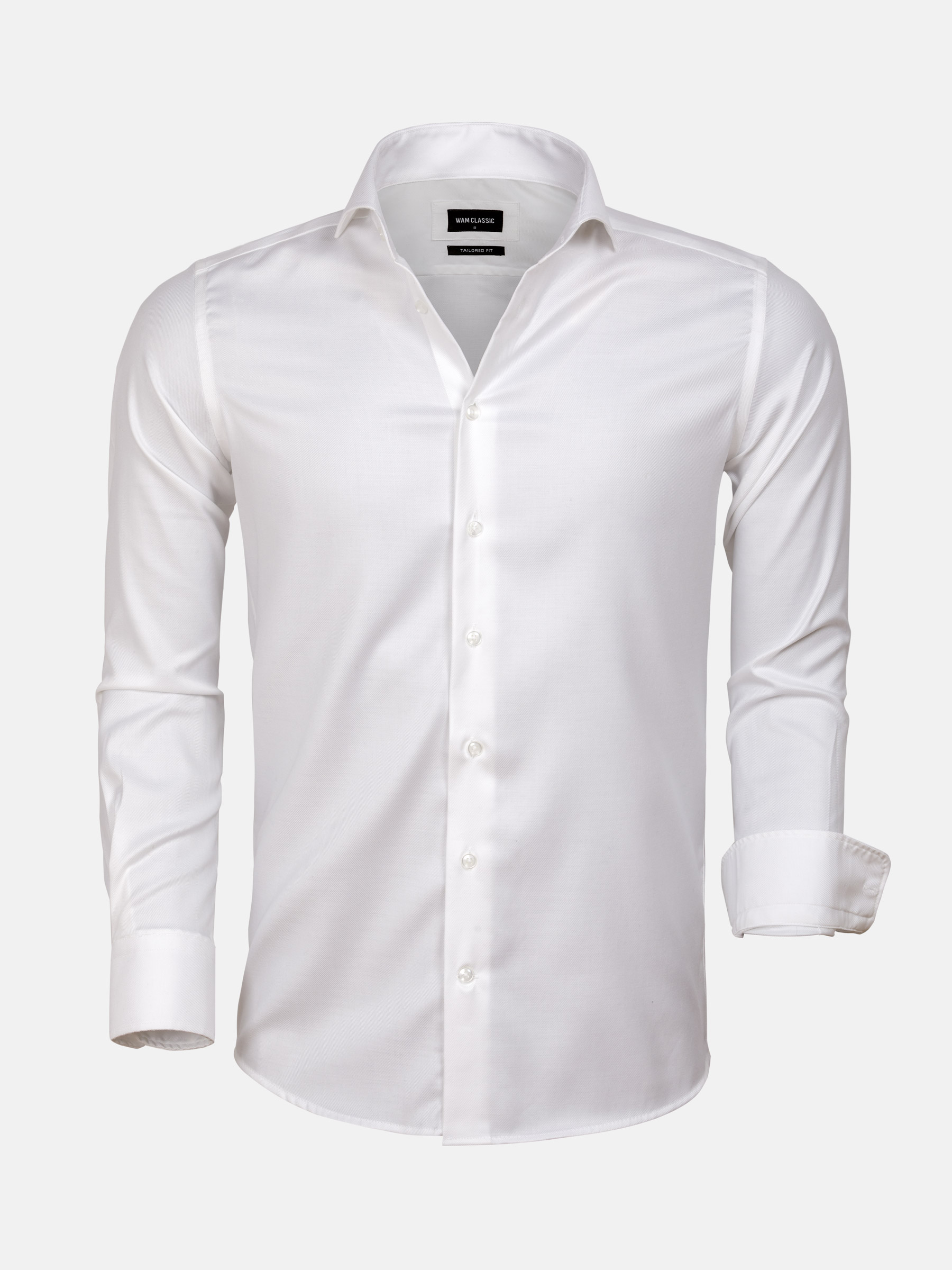 WAM Denim Overhemd 75614 Leganes White-