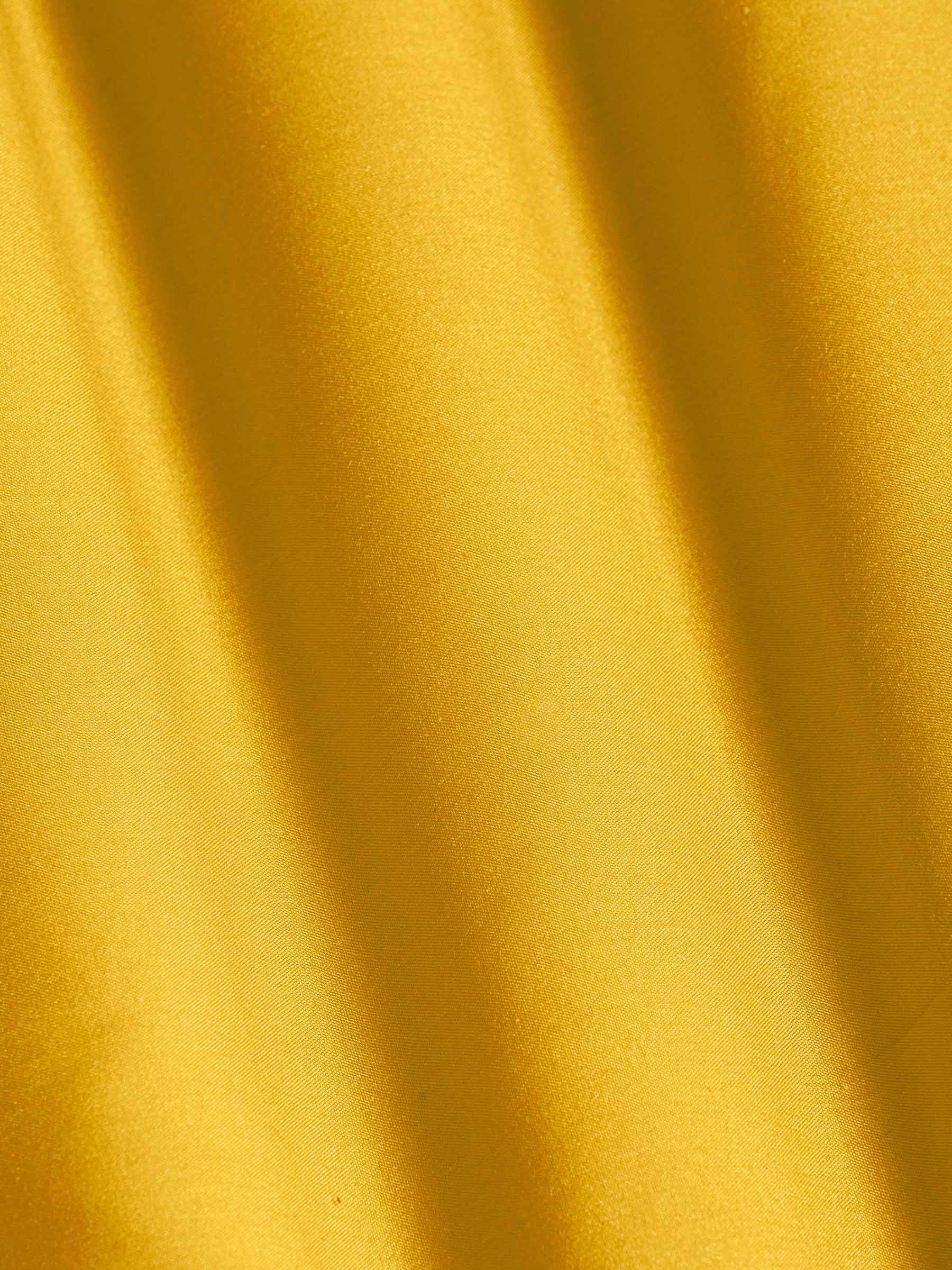 Leira Solid Yellow Overhemd Lange Mouw-M