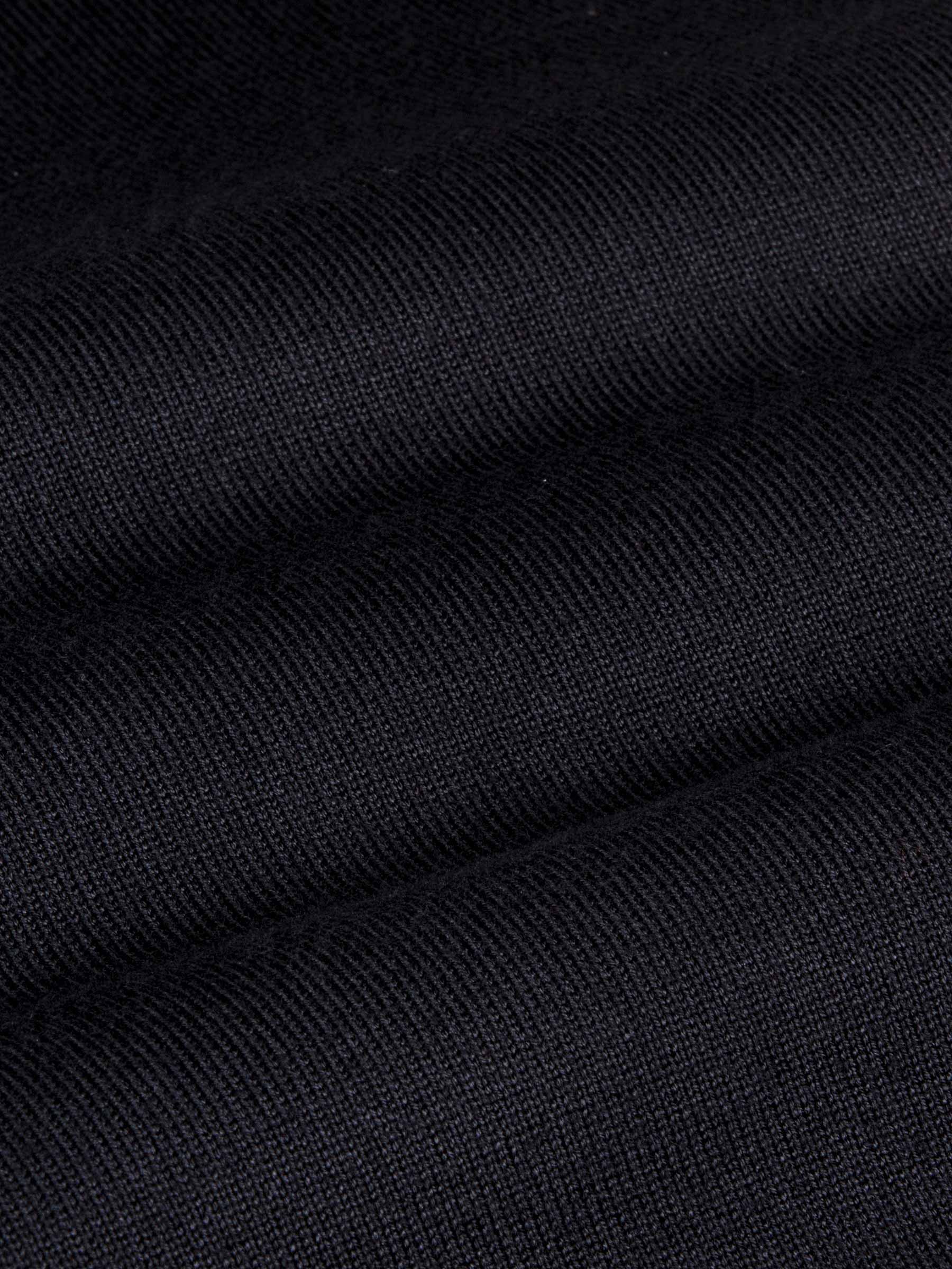 Siena Round-Necked Black Sweater-L