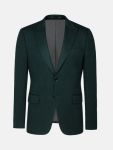 Wayne Glen Check Wide Lapel Green Suit